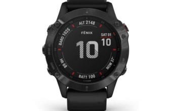 Garmin Fenix 6X PRO GPS Smartwatch Multisport 51mm, Display 1,4”, HR e saturazione ossigeno al polso, Musica, Mappe e pagamento contactless Garmin Pay, Ardesia/Nero (Ricondizionato)