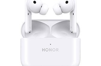 HONOR Earbuds 2 Lite - Cuffie wireless in-ear Bluetooth 5.2 con cancellazione attiva del rumore, controllo touch, bianco ghiacciaio (Ricondizionato)