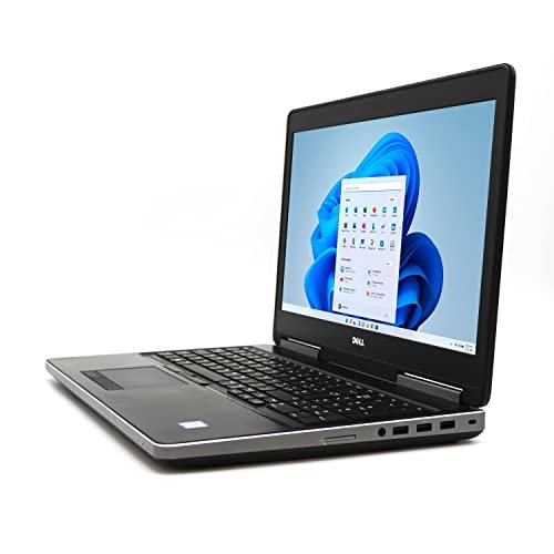 Notebook Workstation DELL Precision 7510 Windows 11 Pro Core i7 Fino 3.6GHz GPU Nvidia Quadro M2000M 4GB GDDR5 | 32GB RAM 120GB SSD NVMe + 750GB PC Computer Portatile Editing Rendering(Ricondizionato)