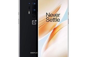 OnePlus 8 Pro Smartphone Onyx Black, 6.78” 3D Fluid AMOLED Display 120Hz, 8 GB RAM + 128GB Memoria, Fotocamera Quadrupla, Ricarica Wireless Veloce, Dual Sim, 5G (Ricondizionato)