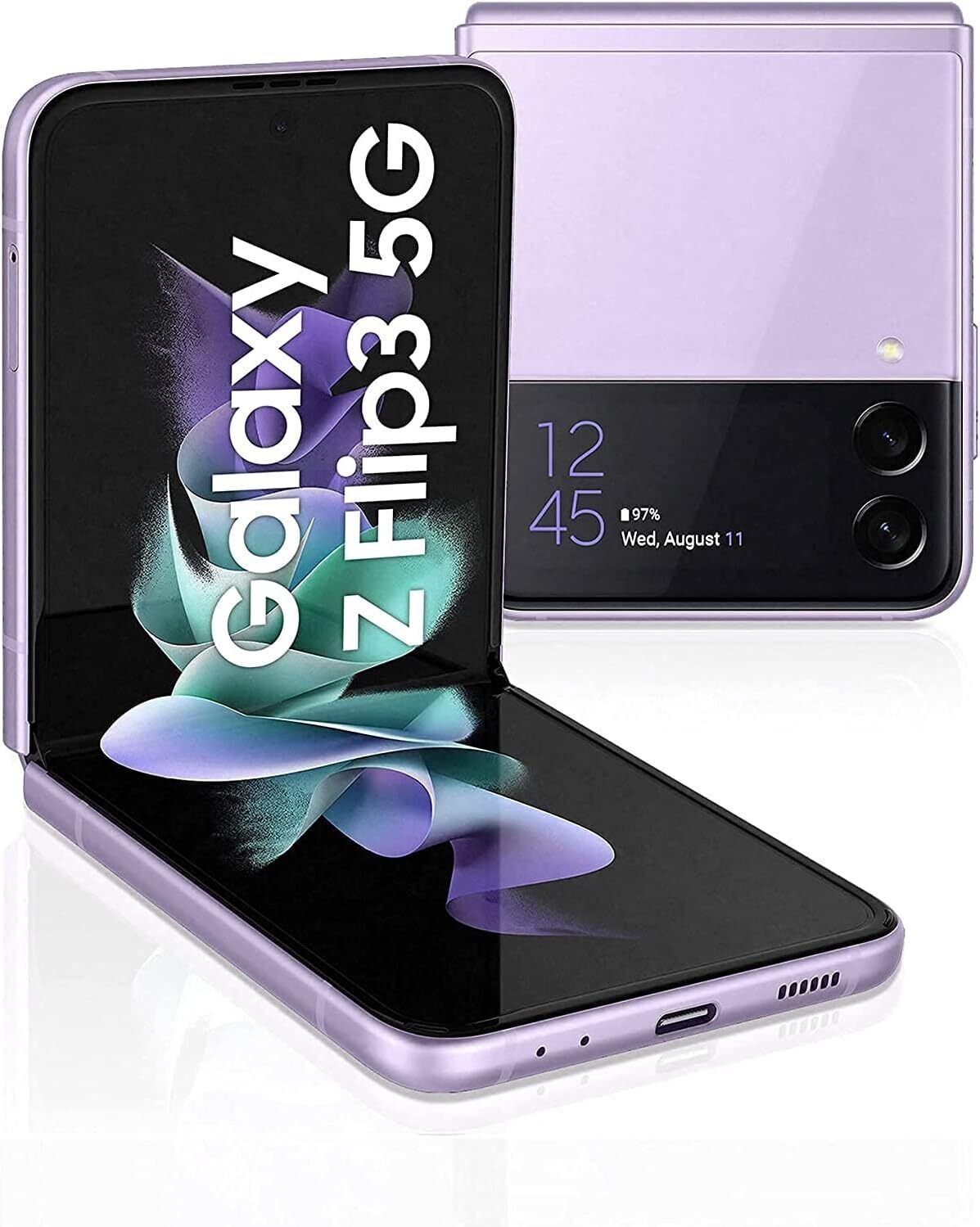 Samsung Galaxy Z Flip 3 5G Lavender 256 GB Ricondizionato eccellente