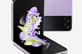 Samsung Galaxy Z Flip4 Smartphone 5G, Sim Free Android Telefono Pieghevole 256GB, Display Display Dynamic AMOLED 2X 6.7”/Super AMOLED 1.9”1,2 Bora Purple 2022 [Versione Italiana] (Ricondizionato)