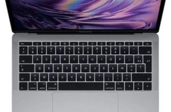 Apple MacBook Pro Retina Display MPXQ2LL/A , 13in Laptop 2.3GHz Intel Core i5 Dual Core, 8GB RAM, 128GB SSD, Silver, macOS Mojave 10.14 (Ricondizionato)