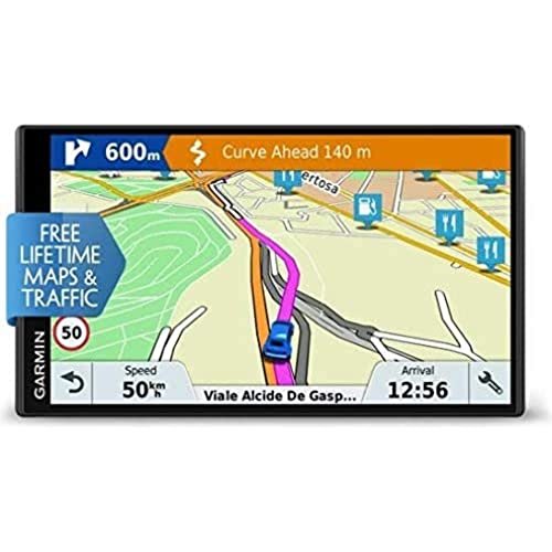 Garmin DriveSmart 61 LMT S Navigatore 6.95", Mappa Italia Sud Europa, App Smartphone Link (Ricondizionato)