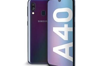 Samsung Galaxy A40 Display 5.9", 64 GB Espandibili, RAM 4 GB, Batteria 3100 mAh, 4G, Dual SIM Smartphone, Android 9 Pie, (2019), Black (Ricondizionato)